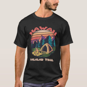 Camiseta Forest Hawaii Kalalau Caminho Acampando a Natureza