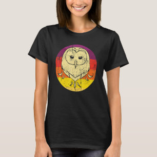 Camiseta Forest Owl Wise Bird Retro Owl 1