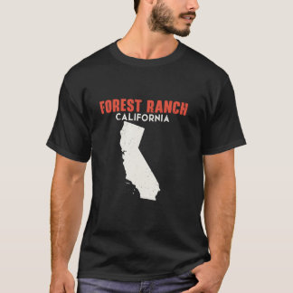 Camiseta Forest Ranch California State America Viagem C