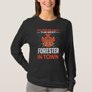 Camiseta Forester Ax - Timberjack Logger Lumberjack Premiu