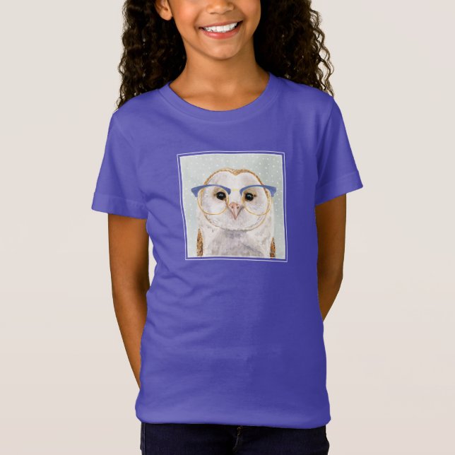Camiseta Forester de quatro olhos | Wise Owl (Frente)