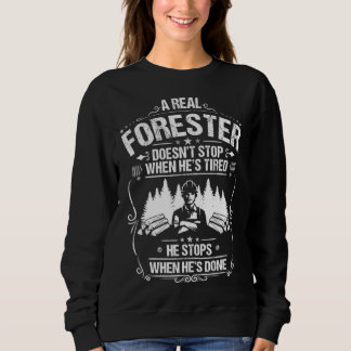 Camiseta Forestry When He s Done Forester