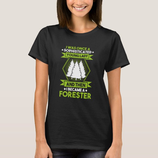 Camiseta Forestry Young Lady Forester (Frente)