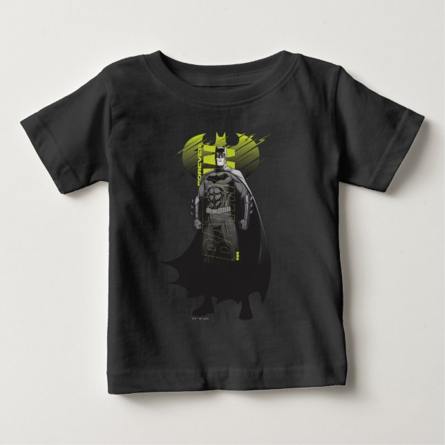 Camiseta Forever Batman Ligar Caractere Arte (Frente)