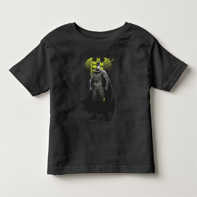Camiseta Forever Batman Ligar Caractere Arte (Frente)
