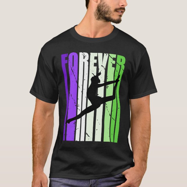 Camiseta Forever Dance Pretty Player Team Coach Coaching Co (Frente)