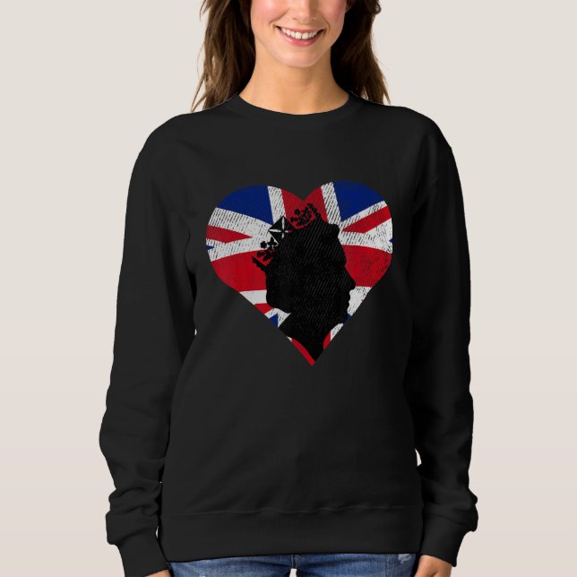 Camiseta Forever Elizabet II Legend Queen British Crown Eng (Frente)