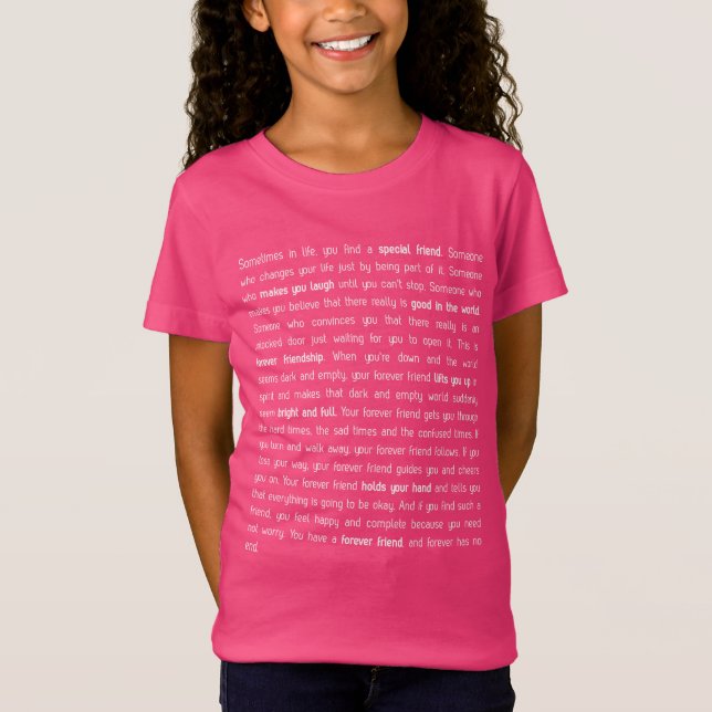Camiseta Forever has no end (Frente)