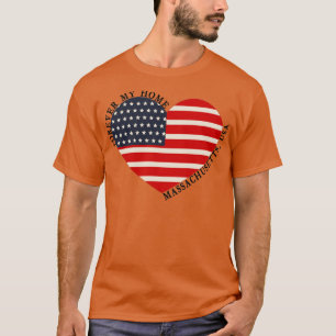 Camiseta Forever My Home Massachusetts EUA