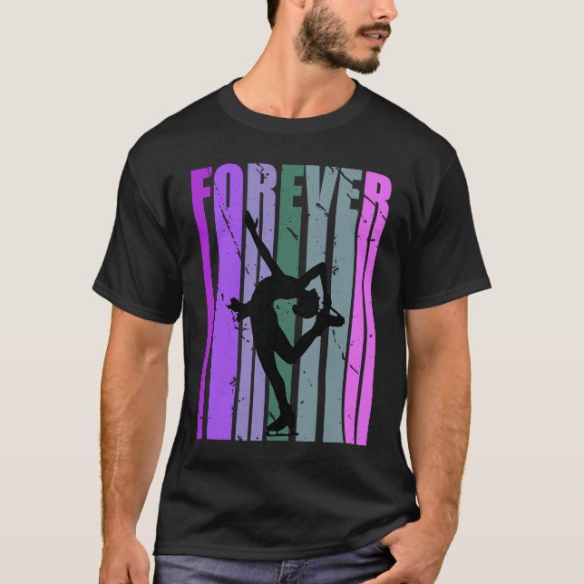 Camiseta Forever Retro Ice Skating Pretty Player Team Coach (Frente)
