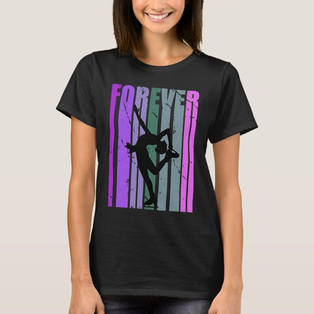 Camiseta Forever Retro Ice Skating Pretty Player Team Coach (Frente)