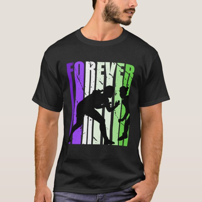 Camiseta Forever Wrestling Pretty Wrestle Coaching Compete (Frente)