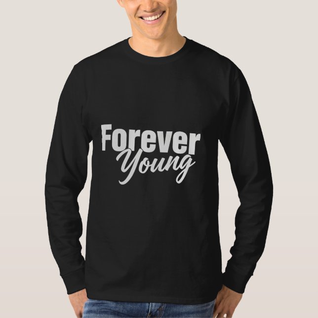 Camiseta Forever Young (Frente)