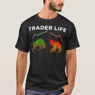 Camiseta Forex Comercial para Dia de Negociação de Oferta