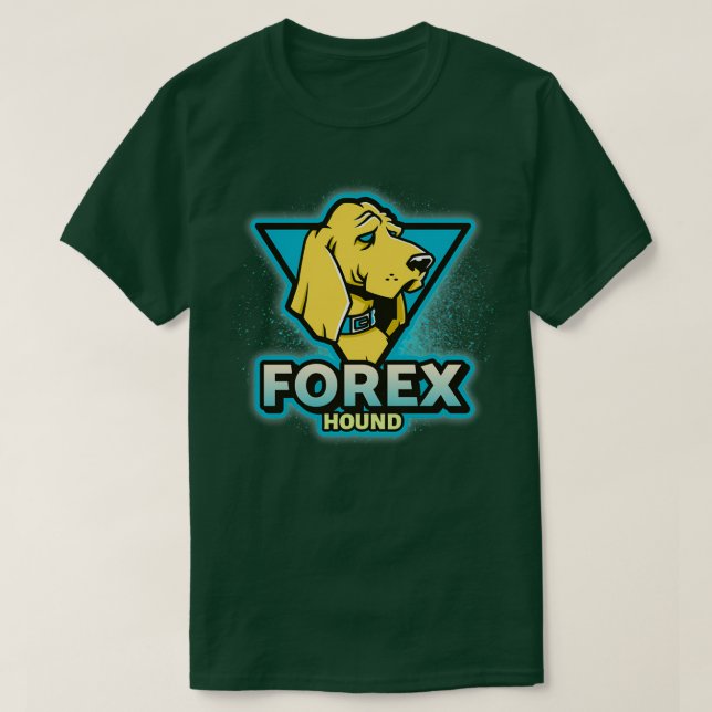 Camiseta Forex Hound Daytrade Design (Frente do Design)