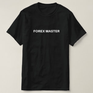 Camiseta Forex Master Forex Trader Men Black T Shirt
