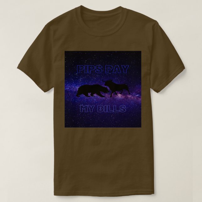 Camiseta Forex trading 3 (Frente do Design)