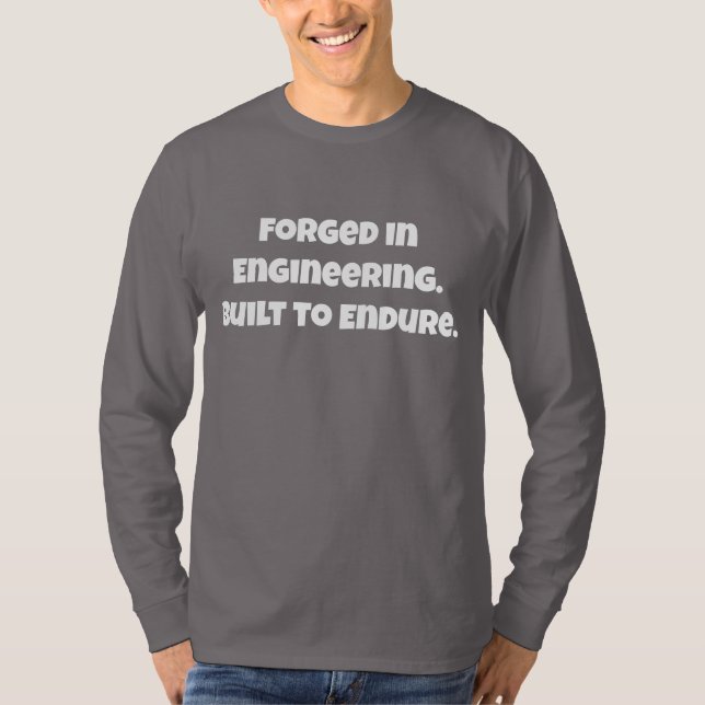 Camiseta Forjada em Engenharia Construída para Sup (Frente)