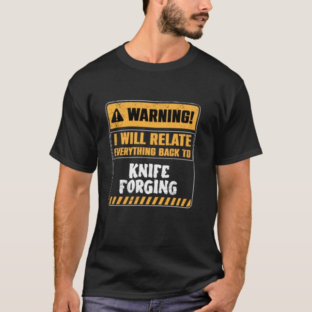 Camiseta Forjamento de Facas (Frente)