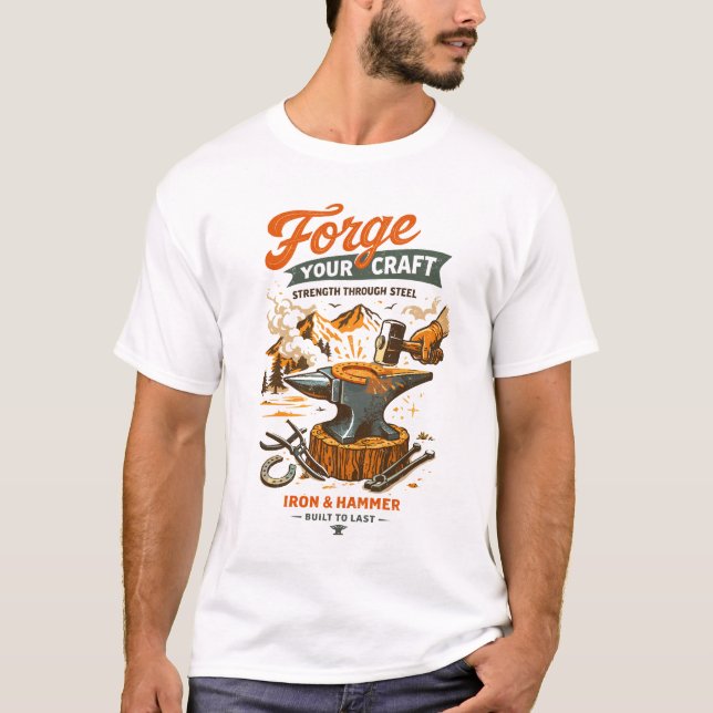 Camiseta Forjar Força (Frente)