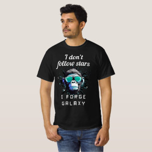 Camiseta Forje Seu Próprio Caminho Cósmico