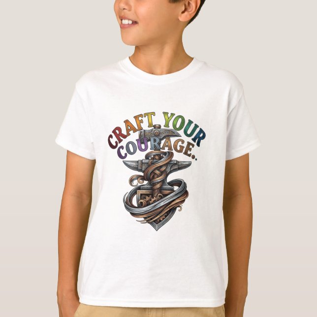 Camiseta Forje Sua Coragem (Frente)