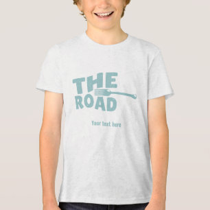 Camiseta Fork na tipografia rodoviária