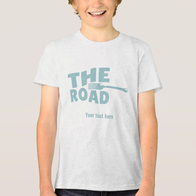 Camiseta Fork na tipografia rodoviária (Frente)
