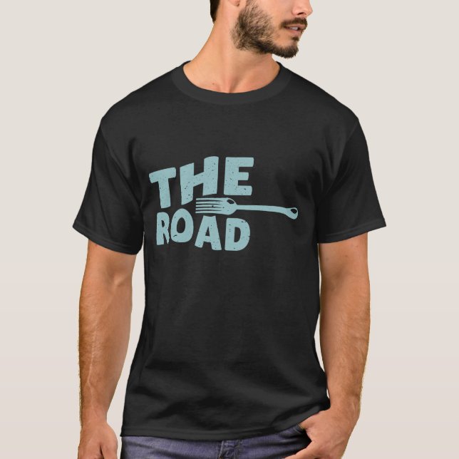 Camiseta Fork na tipografia rodoviária (Frente)