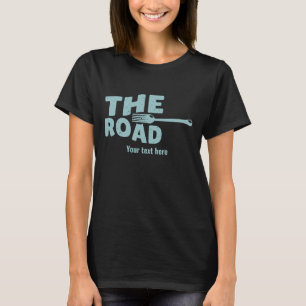 Camiseta Fork na tipografia rodoviária