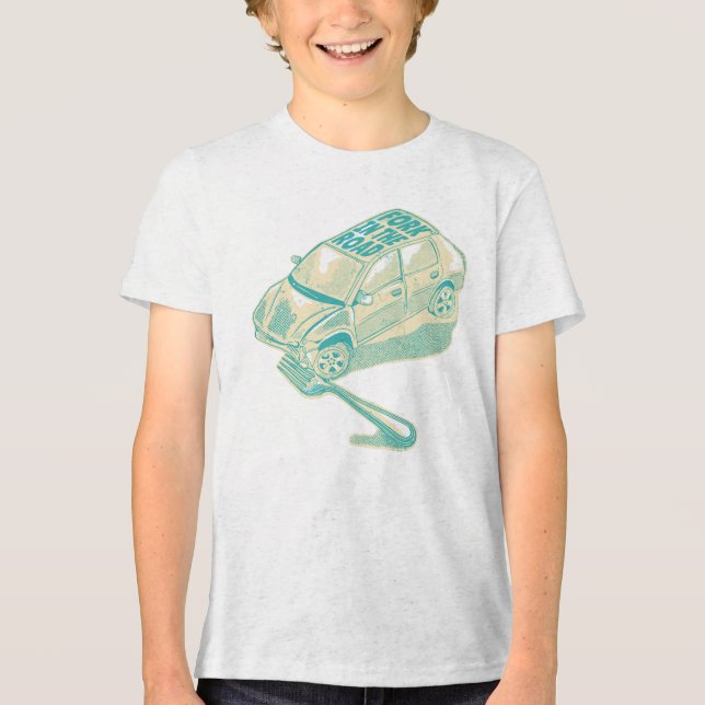 Camiseta Fork no acidente de viação (Frente)