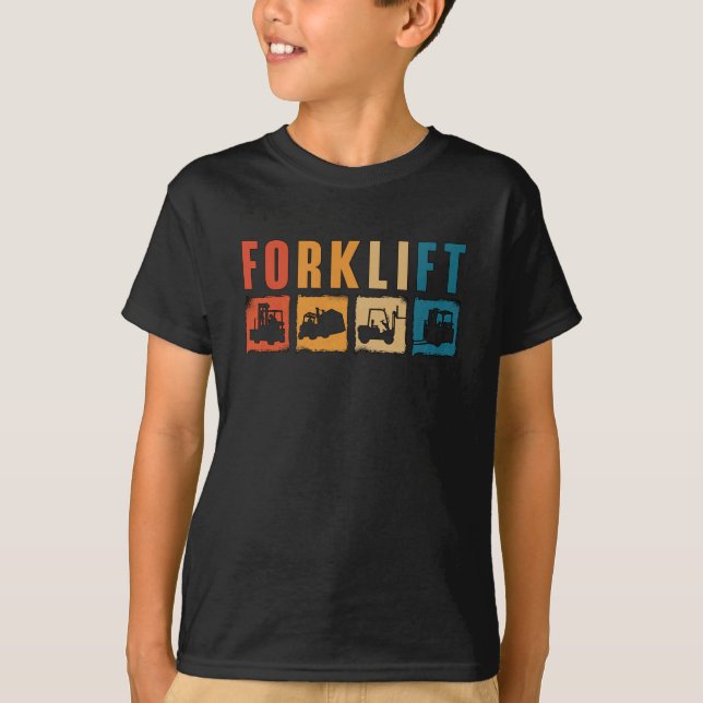 Camiseta Forklift Operator Forklift Quote Driver Worker (Frente)