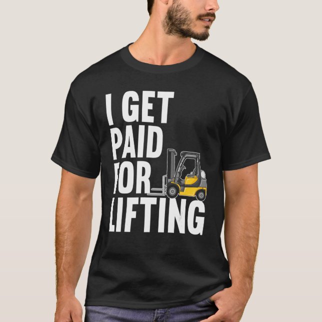 Camiseta Forklift Operator Truck Worker (Frente)
