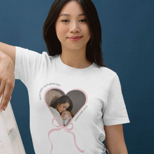 Camiseta Forma de amor personalizada do primeiro dia de as 