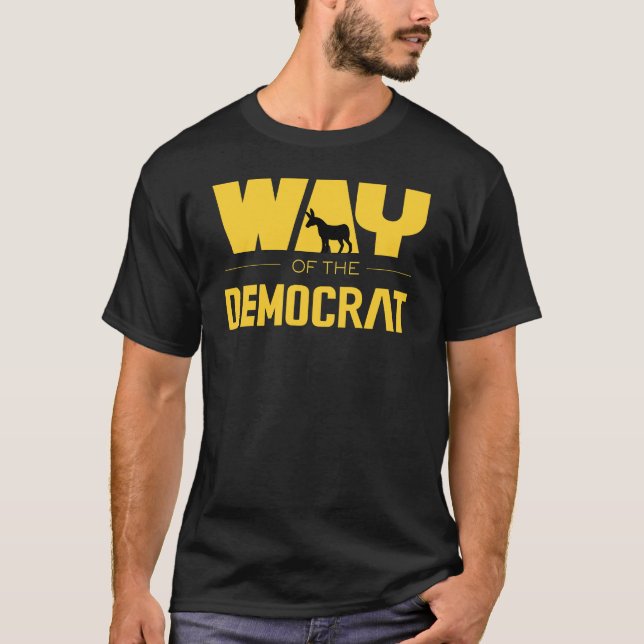 CAMISETA FORMA DE DEMOCRATA (Frente)