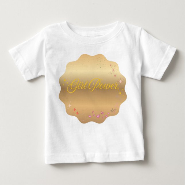 Camiseta Forma de Energia de Menina (Frente)