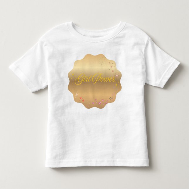 Camiseta Forma de Energia de Menina (Frente)