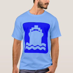 Camiseta Forma de Entrega - Azul