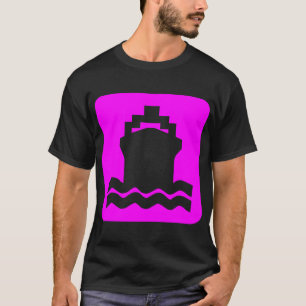 Camiseta Forma de Entrega - Magenta