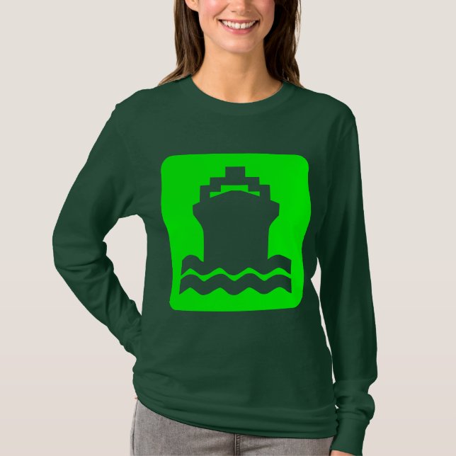Camiseta Forma de Entrega - Verde (Frente)