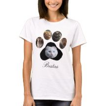 Forma de Impressão de Pet Photo Collage Paw Person