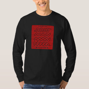 Camiseta Forma de onda do sintetizador 1