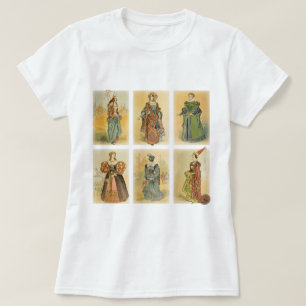 Camiseta Forma de Paris do vintage - medieval