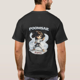 Camiseta Forma de Poomsae Chibi Dojo