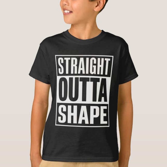 Camiseta Forma de Saída de hetero - Fortalecimento Engraçad (Frente)
