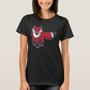 Camiseta Forma do Estado da Marist College Red Foxes