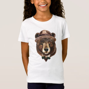 Camiseta Forma do urso da aguarela