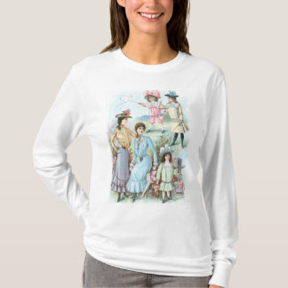 Camiseta forma dos 1900s