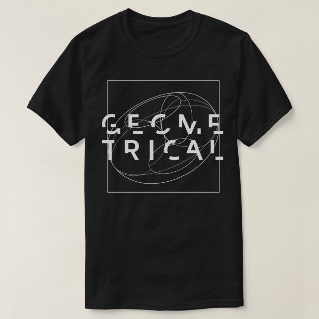 CAMISETA FORMA GEOMÉTRICA (Frente do Design)