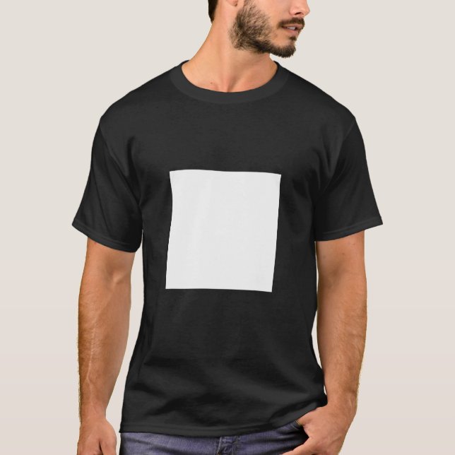 Camiseta Forma Geométrica, Figura Quadrada (Frente)
